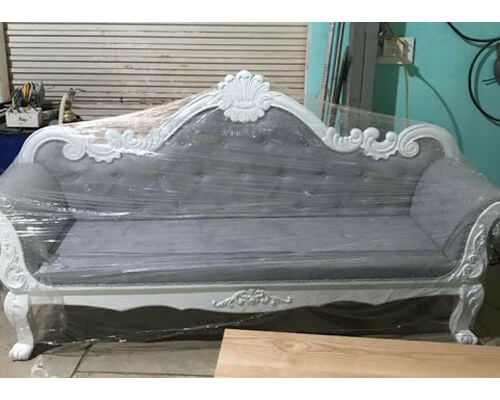 Sofa Tân Cổ Điển Xám Ghi