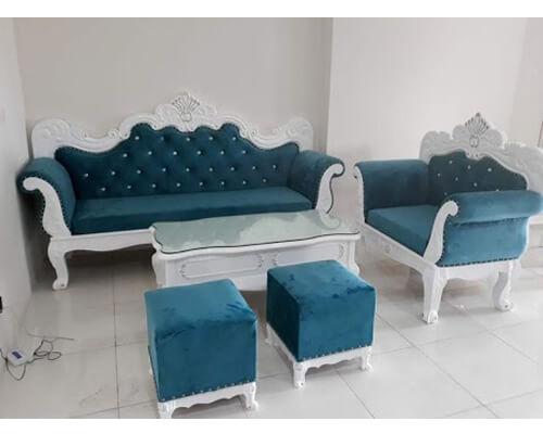 Sofa Tân Cổ Điển Xanh